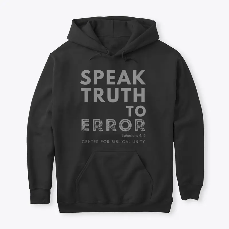 Speak Truth To Error