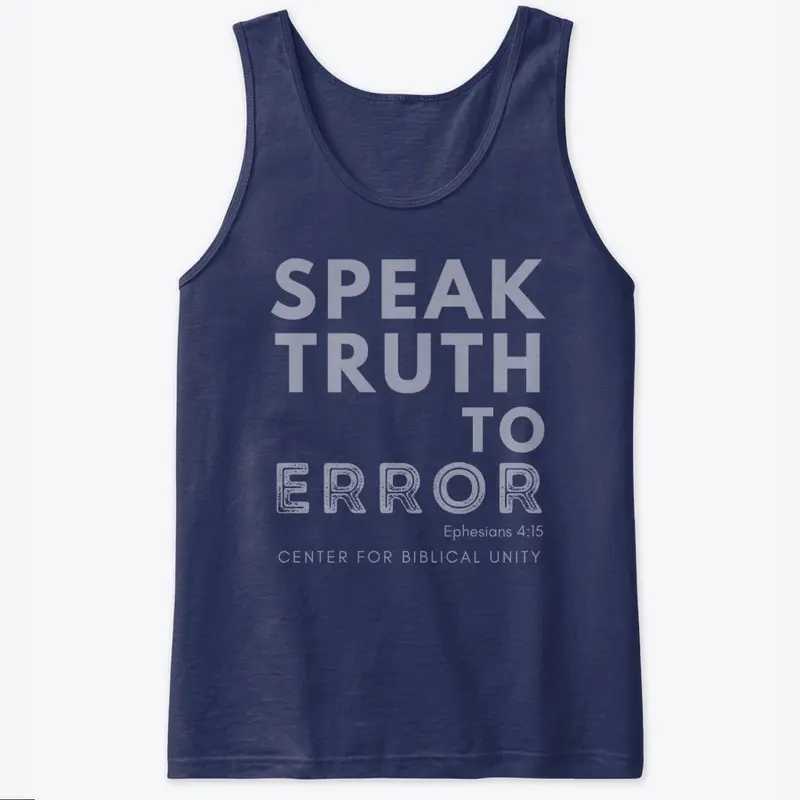 Speak Truth To Error